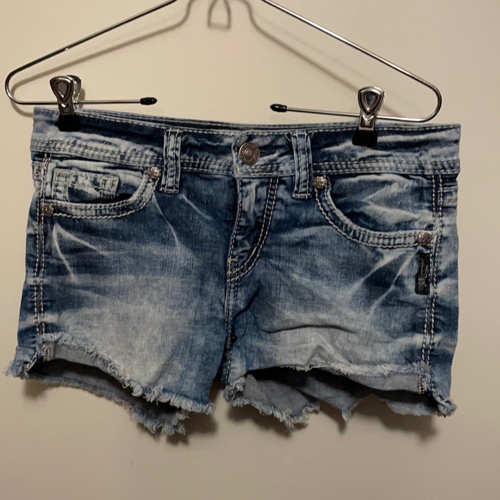 Great Silver brand Jean shorts size 27